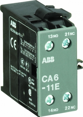 ABB 1SBN010420R3311 Контакт CAL5-11B 1HO+1НЗ боковой для A9..A75