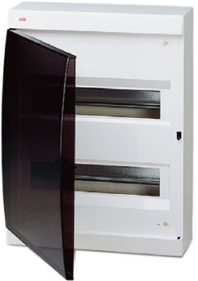 ABB 1SL0512A00 IP40 UNIBOX FLUSH-M TR. DOOR 24M. R9016