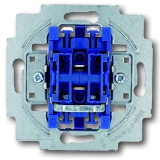 ABB 1413-0-1105 Механизм 2-клавишной, 1-полюсной кнопки (нормально-открытый контакт), 10А 250В
