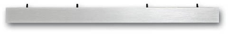 ABB 8136-0-0018 8136/41-500 Планка декоративная из аллюминия для Busch-ComfortTouch