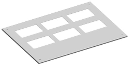 ABB RD26F2 Панель верх. 2 ряда отверстий для 2/.RG6