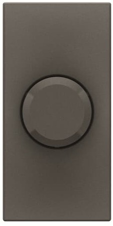 ABB 2CLA216030N1801 Механизм электронного поворотного светорегулятора для регулируемых LEDi ламп, 2-100 Вт, 1-модульный, серия Zenit, цвет антрацит