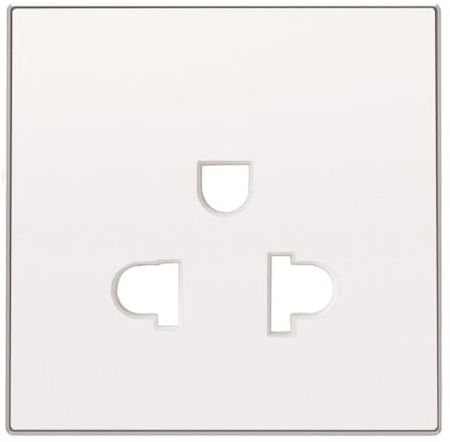 ABB 2CLA853800A1101 Накладка розетки 8138, серия SKY, цвет белый
