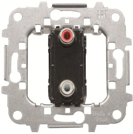ABB 2CLA815520A1001 Механизм разъёма 2хRCA Механизм разъёма 2хRCA