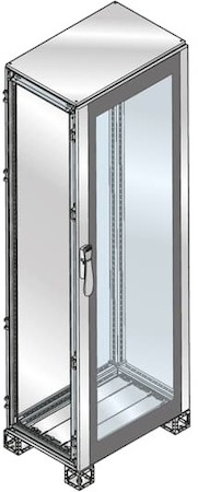 ABB ES2065VX Шкаф ISX нерж.ст.,стекл.дв. 2000x600x500