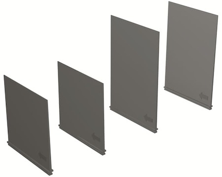 ABB 1SDA051430R1 Перегородки межфазные разделительные PB200 T1-2-3 4p (комплект из 6шт.)
