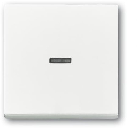 ABB 2CKA001751A3151 Клавиша для механизма 1-клавишного выключателя, с прозрачной линзой, Future/Axcent/Carat/Династия, альп. белый