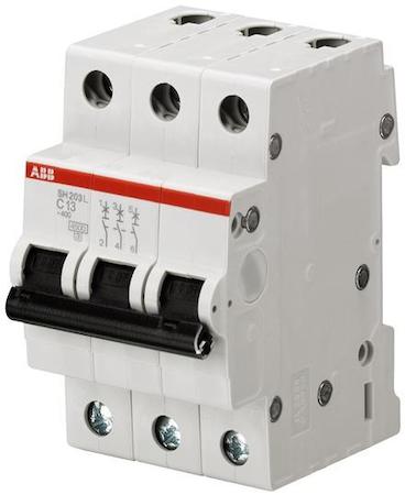ABB 2CDS243001R0505 Автомат.выкл-ль 3-полюсной SH203L B50