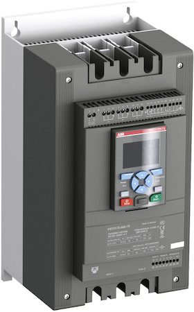 ABB 1SFA898110R7000 Софтстартер PSTX142-600-70 75кВт 400В 143А (132кВт 400В 245A внутри треугольника) с функцией защиты двигателя
