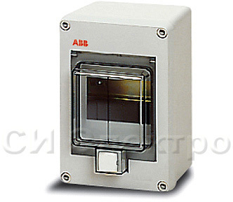ABB 12692 Бокс настенный IP55 20М EUROPA с замком