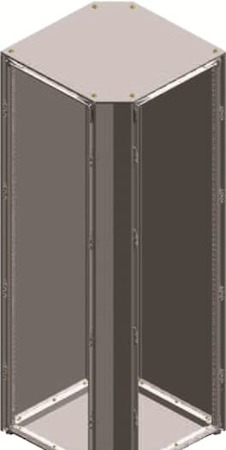 ABB E8R61 Секция угловая (с задн. стенкой)