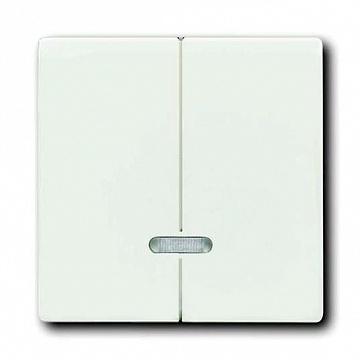 6599-0-2964 ABB Solo/future Управляющий элемент для 2-канального светорегулятора 6565 U, белый бархат