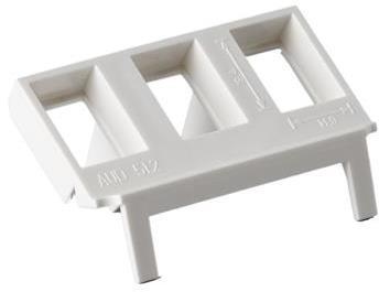 AUD51.2 ABB Адаптер для 3-х разъемов RJ-45, Keystone
