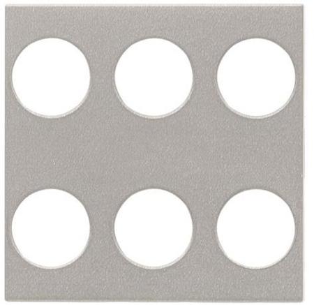 ABB Zenit N2221.6 PL Плата центральная для 6-клавишного сенсора, серебристый