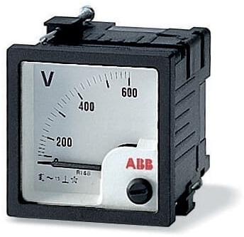 ABB 2CSG111180R4001 Вольтметр перем.тока прям.вкл. VLM-1-250/48