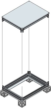 ABB EK4010KN Рама шкафа верхняя/нижняя 400x1000ШхГ