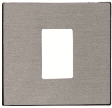 ABB 2CLA855500A1401 Накладка для механизма разъёма VDI, 1-пост, серия SKY, цвет нержавеющая сталь