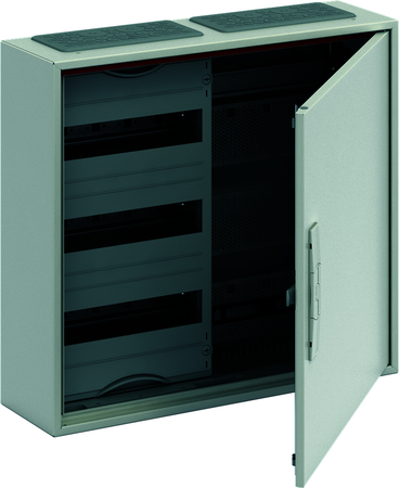 ABB 2CPX052205R9999 Шкаф 36М навесной с медиапанелями IP44, 500x550x160 с расстоянием между DIN-рейками 125 мм и самозажимными клеммами N/PE ComfortLine CA23VM