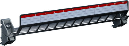 ABB 2CPX031435R9999 ZE332 Патч панель 1 ширины на 12 модулей E-Dat
