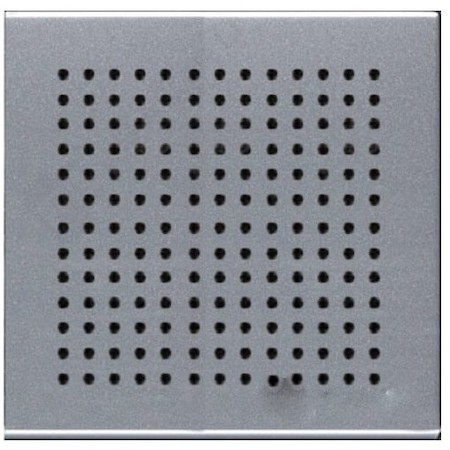 N2229 PL ABB Накладка (решётка) для громковорителя 2, Zenit, серебристый