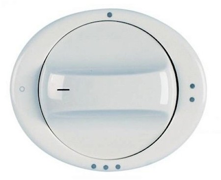 5554 PL ABB Tacto Накладка для механизма переключателя на 4 положения тип 8154, серебро