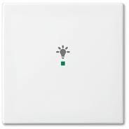 6220-0-0670 ABB Basic 55 Альпийский белый Клавиша одинарная free@home, освещение