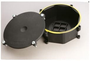 ABB 7TCA296170R0840 Распределительная коробка MB21/BLY, РА66/эластомер, черный/желтый, резьба M20, 100х40, 1 шт. в пачке