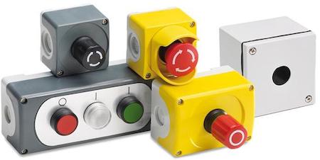 ABB 1SFA619821R1002 Пост кнопочный CEPY1-1002 с кнопкой ГРИБОК 2НЗ отп.вытягиванием