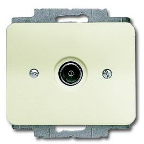 1724-0-2738 ABB BJE Reflex Бел TV- розетка