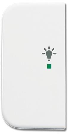 6220-0-0195 ABB Reflex SRL-2-L-214 Клавиша двойная левая free@home, освещение, альпийский белый