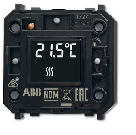 ABB 2CKA006200A0081 RTC-F-1-WL Комнатный терморегулятор free@home, беспроводной