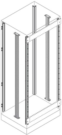 ABB EM2002 Стойки каркаса(4 шт)+промежуточные(2шт) для установки ячеек H=2000мм