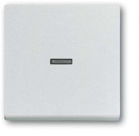 ABB 2CKA001751A3149 Клавиша для механизма 1-клавишного выключателя, с прозрачной линзой, Future/Axcent/Carat/Династия, серебр. алюм.