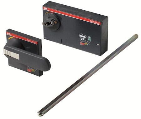 ABB 1SDA051386R1 Рукоятка поворотная на дверцу RHE_S T1-T2-T3 500MM (только стержень длиной 500мм)