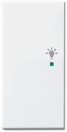 6220-0-0157 ABB SRL-2-L-84 Клавиша двойная левая free@home, освещение, белый