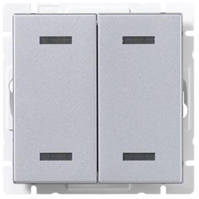 FAP1204-83 Накладка пластик алюминий IP20 ABB Impressivo