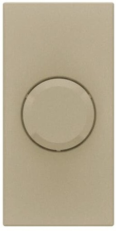 ABB 2CLA216030N1901 Механизм электронного поворотного светорегулятора для регулируемых LEDi ламп, 2-100 Вт, 1-модульный, серия Zenit, цвет шампань