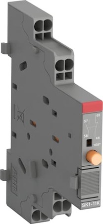 ABB 1SAM201903R1201 Контакты дополнительные SK1-11K (1НО+1НЗ) боковые сигнальные с втычными клеммами для авт.выключателей серии MS132..K