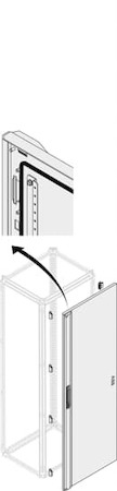 ABB 1STQ009376A0000 Дверь глухая IP65 H=1800 мм W=250 мм