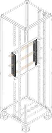 ABB ZX559 Держатель для 3-х шин
