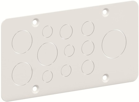 ABB 2CPX052441R9999 ComfortLine CZF11 Фланец для метрических сальников металлический 4xM16, 4xM20, 3xM32, 1xM40