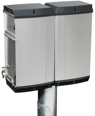 ABB 2CMA177259R1000 Бокс с разъемами в сборе CWF1216E/10A две секции, CEE 2P+E 16A, АВДТ 10A, счетчик электроэнергии