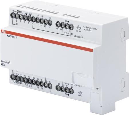 ABB 2CDG110218R0011 HCC/S2.1.1.1 Контроллер распределительного узла, с управлением 0-10В, 2х канальный