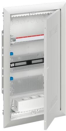 ABB 2CPX031387R9999 Шкаф мультимедийный с дверью с радиопрозрачной вставкой UK636MW (3 ряда)