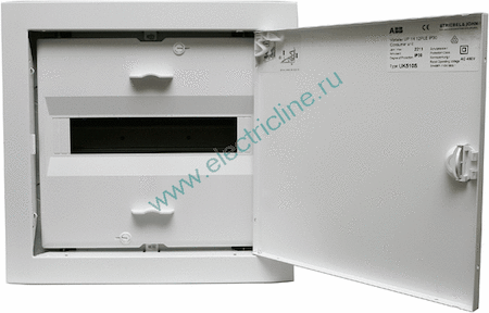UK510E ABB Шкаф для скрыт уст 12(14)мод, винт N/PE