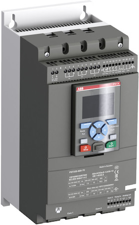 ABB 1SFA898109R7000 Софтстартер PSTX105-600-70 55кВт 400В 106А (90кВт 400В 181A внутри треугольника) с функцией защиты двигателя