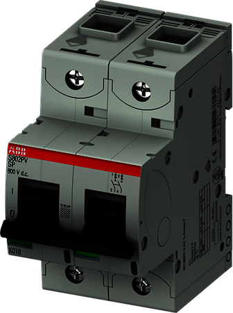 ABB 2CCF019600R0001 Выключатель автом. 2п. S802PV-SP20