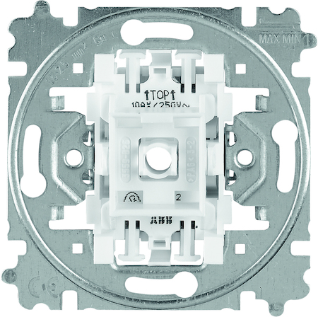 2CHX590145A4000 Выкл 1-клавиш. механизм 10А 250В с/у IP20 ABB LEVIT
