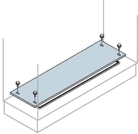 ABB EF8032N Панель нижняя фиксированная 800х300мм