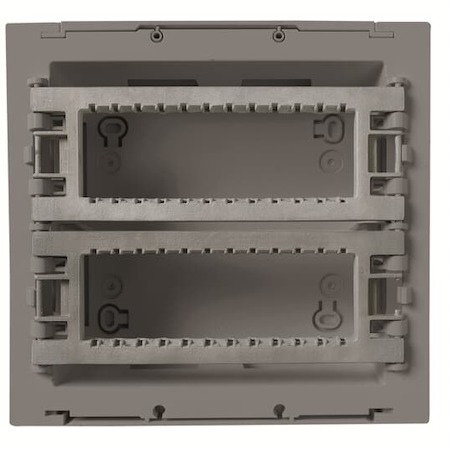 ABB 2CLA129200T1801 Бокс поста централизации открытого монтажа на 12 модулей (2 ряда), цвет антрацит